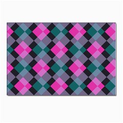 Argyle Variation Postcards 5  X 7  (pkg Of 10) by LalyLauraFLM