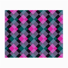 Argyle Variation Small Glasses Cloth (2 Sides) by LalyLauraFLM