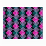 Argyle variation Small Glasses Cloth (2 Sides) Front