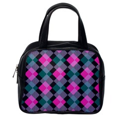 Argyle Variation Classic Handbag (one Side) by LalyLauraFLM