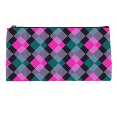 Argyle Variation Pencil Case by LalyLauraFLM