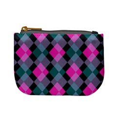 Argyle Variation Mini Coin Purse by LalyLauraFLM