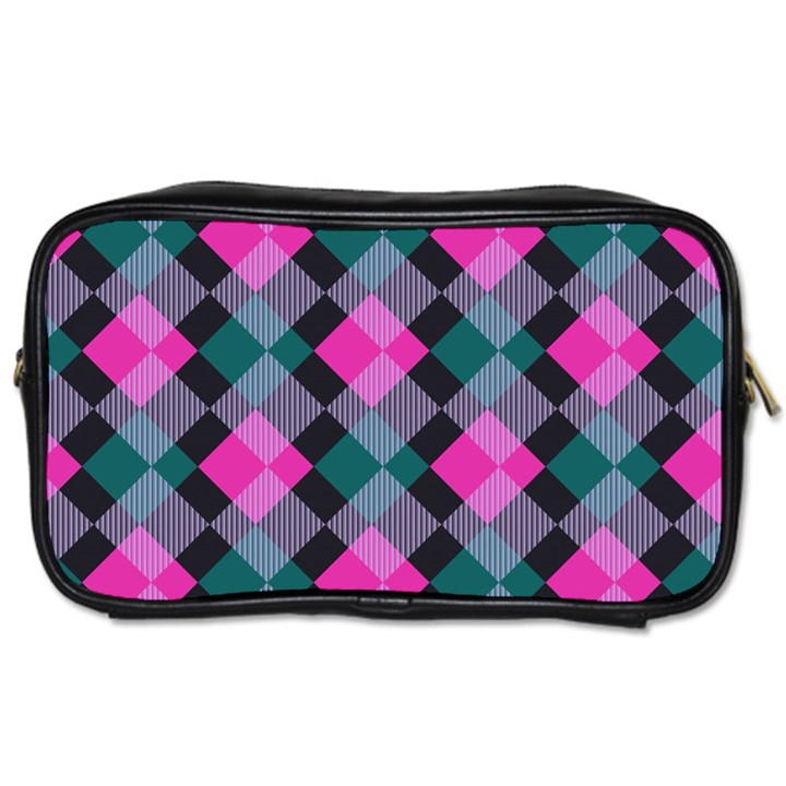 Argyle variation Toiletries Bag (Two Sides)