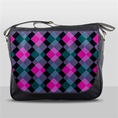 Argyle Variation Messenger Bag by LalyLauraFLM