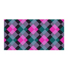 Argyle Variation Satin Wrap by LalyLauraFLM