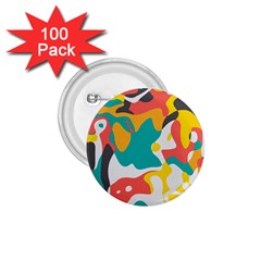 Cubist Art 1 75  Button (100 Pack)  by LalyLauraFLM