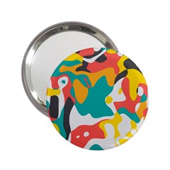 Cubist Art 2 25  Handbag Mirror by LalyLauraFLM