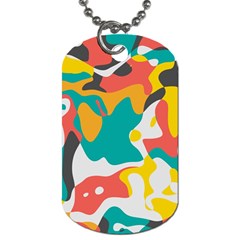 Cubist Art Dog Tag (one Side)