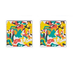 Cubist Art Cufflinks (square) by LalyLauraFLM