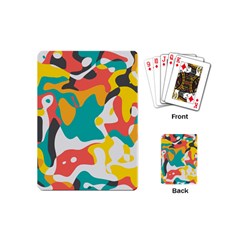 Cubist Art Playing Cards (mini) by LalyLauraFLM