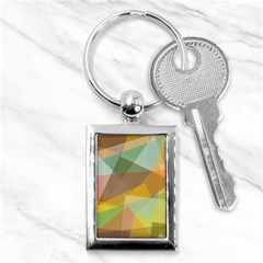 Fading Shapes Key Chain (rectangle)