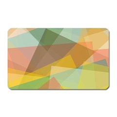 Fading Shapes Magnet (rectangular) by LalyLauraFLM