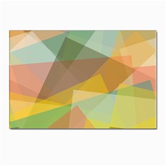 Fading Shapes Postcard 4 x 6  (pkg Of 10)