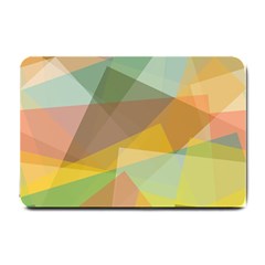 Fading Shapes Small Doormat by LalyLauraFLM