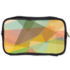 Fading Shapes Toiletries Bag (one Side) by LalyLauraFLM