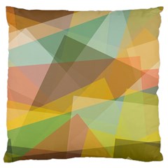 Fading Shapes Large Cushion Case (two Sides)