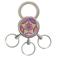 Mandala 3-ring Key Chains by Valeryt