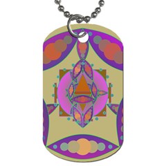 Mandala Dog Tag (one Side) by Valeryt