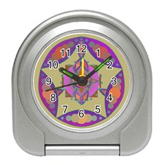 Mandala Travel Alarm Clocks