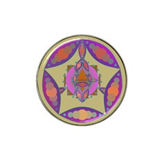 Mandala Hat Clip Ball Marker