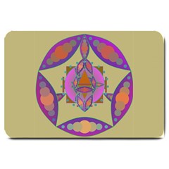 Mandala-3 Large Door Mat