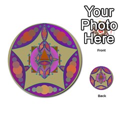 Mandala Multi-purpose Cards (round)  by Valeryt