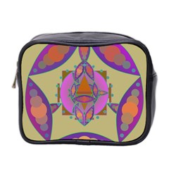 Mandala Mini Toiletries Bag 2-side by Valeryt