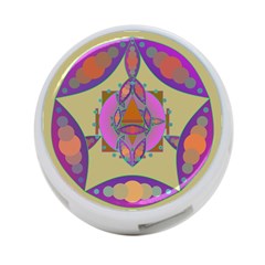 Mandala 4-port Usb Hub (one Side) by Valeryt