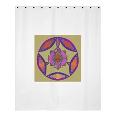 Mandala Shower Curtain 60  X 72  (medium) 