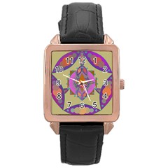 Mandala Rose Gold Watches by Valeryt