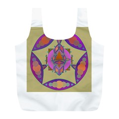 Mandala Full Print Recycle Bags (l) 