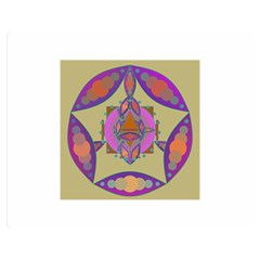 Mandala Double Sided Flano Blanket (medium) 