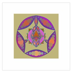 Mandala Large Satin Scarf (square)