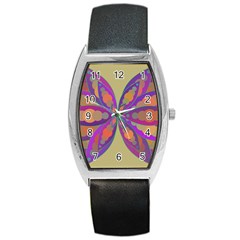 Fly-mandala Barrel Metal Watches