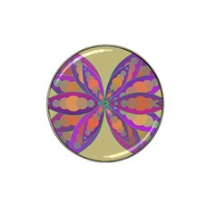 Fly-mandala Hat Clip Ball Marker