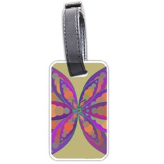 Fly-mandala Luggage Tags (one Side) 