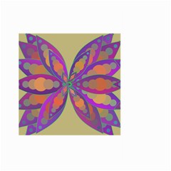 Fly-mandala Large Garden Flag (two Sides) by Valeryt