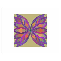 Fly-mandala Double Sided Flano Blanket (medium) 