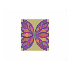 Fly-mandala Double Sided Flano Blanket (large) 