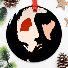 Christ Ornament (round)  by Valeryt