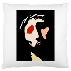 Christ Large Cushion Cases (one Side)  by Valeryt