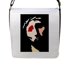 Christ Flap Messenger Bag (l) 