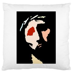 Christ Large Flano Cushion Cases (two Sides) 