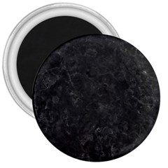 Black Marble 3  Magnets by trendistuff