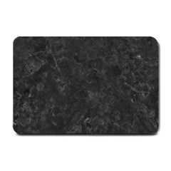 Black Marble Small Doormat  by trendistuff