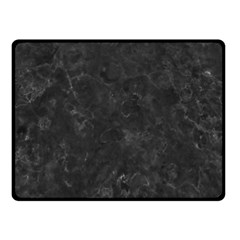 Black Marble Fleece Blanket (small)