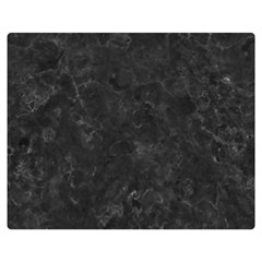 Black Marble Double Sided Flano Blanket (medium) 