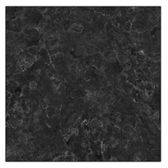 Black Marble Large Satin Scarf (square)