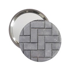 ALTERNATING GREY BRICK 2.25  Handbag Mirrors