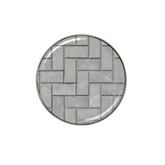 Alternating Grey Brick Hat Clip Ball Marker (4 Pack)